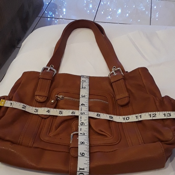 James Drake brown leather satchel. - Picture 8 of 8